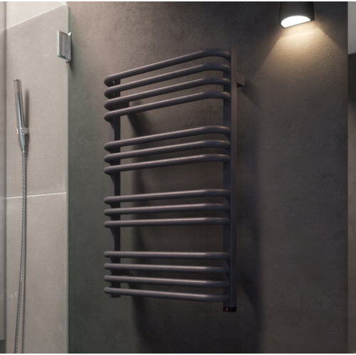 Terma Alex Vertical Curved Towel Rail Terma  - Size: 600cm H X 1014cm W X 130cm D Terma Alex Vertical Curved Towel Rail Terma  - Size: 600cm H X 1014cm W X 130cm D