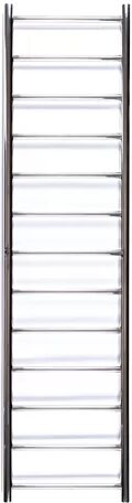 Belfry Heating Gabrielle Vertical Straight Towel Rail Belfry Heating  - Size: 40cm H x 95cm W x 36cm D