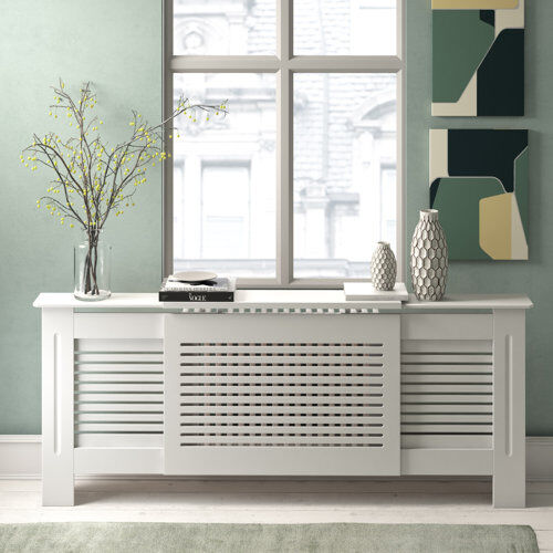 Belfry Heating Humberto Extra Large Radiator Cover Belfry Heating  - Size: 165cm H X 170cm W X 110cm D Belfry Heating Humberto Extra Large Radiator Cover Belfry Heating  - Size: 165cm H X 170cm W X 110cm D