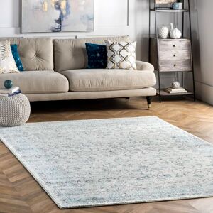 Mistana Pittwater Aqua/White/Grey Rug blue/gray/white 201.0 W x 0.94 D cm