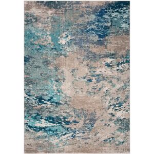 Mistana Masardis Looped Blue/Grey Area Rug white 90.0 W x 0.76 D cm