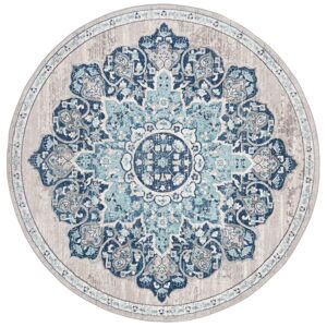 Mistana Norell Light Blue/Grey Rug blue/gray 200.0 W x 0.8 D cm