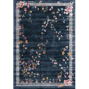 Mistana Amini Flatweave Blue Rug blue 160.0 W x 0.1 D cm