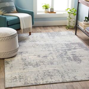 Mistana Manzanares Power Loom Grey/Ivory Rug gray/white 200.0 W x 0.9 D cm