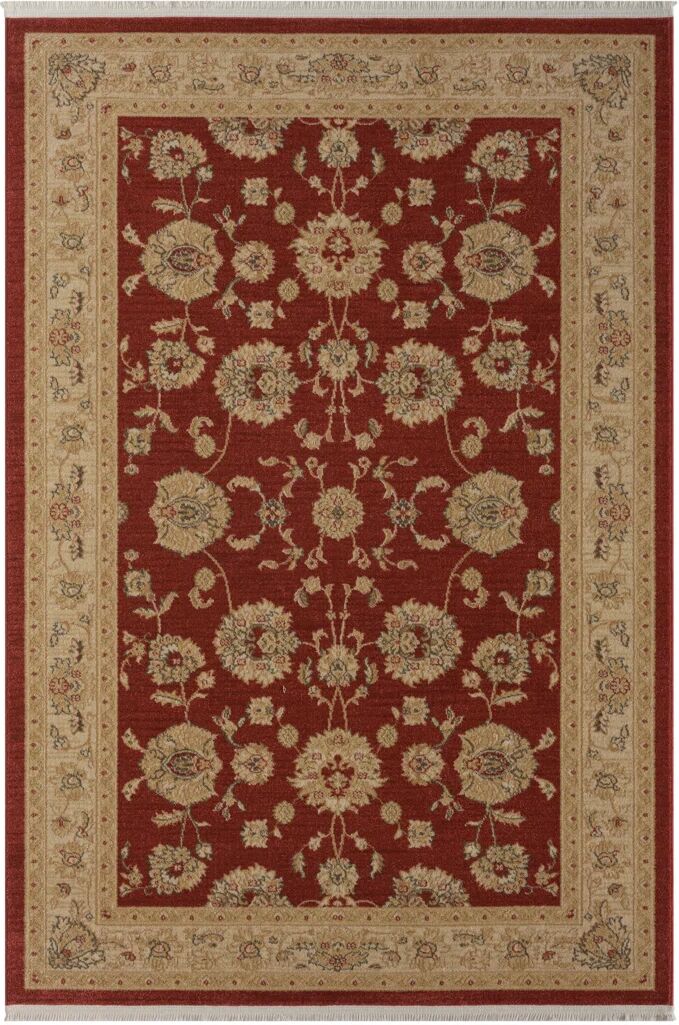 Latitude Vive Maryska wine red Rug red 290.0 H x 200.0 W x 0.75 D cm