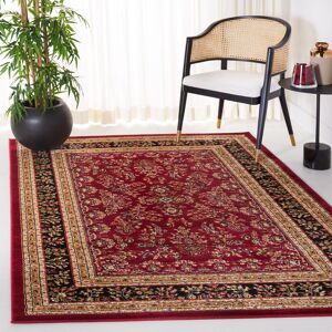 Marlow Home Co. Lyndhurst Oriental Area Rug In Red / Black Black;Red Rectangle 122 x 183 cm