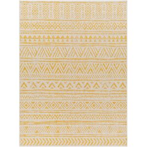 Natur Pur Marion Indoor & Outdoor Boho Saffron Rug Ivory;Mustard Rectangle 130 x 180cm