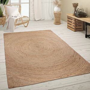 17 Stories Penbrook 100% Jute Nature Indoor/Outdoor Rug white 170.0 H x 120.0 W x 1.3 D cm