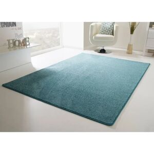 Latitude Run Willenhall Solid Colour Machine Woven Area Rug blue 100.0 W x 1.1 D cm