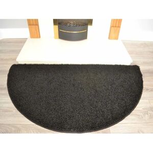 17 Stories Jolette Tufted Black Rug black 137.0 H x 66.0 W x 3.0 D cm