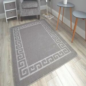 Fairmont Park Tamms Machine Woven Dark Grey Rug gray 330.0 H x 80.0 W x 2.0 D cm