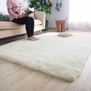 Fairmont Park Non-Slip Sparkle Large Anti-Fade Floor Area Rugs Bedroom Dining Room Carpets Mat white 220.0 H x 60.0 W cm