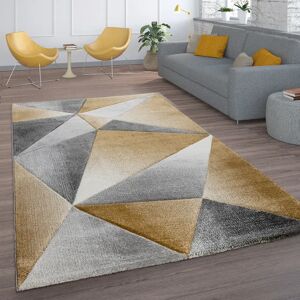 George Oliver Ashburnham 100% Polypropylene Yellow/Gray/White Indoor/Outdoor Rug gray/white/yellow 300.0 H x 80.0 W x 1.7 D cm