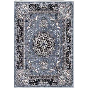 Latitude Vive Beia Machine Woven 100% Polypropylene Grey Rug white 150.0 H x 80.0 W x 1.0 D cm