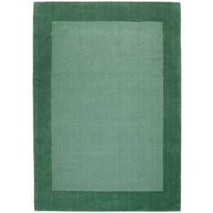 Brayden Studio Comptche Hand Loomed Wool Green Rug Green Rectangle 160 x 230cm
