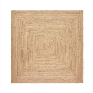 Beachcrest Home Buscher Handwoven Beige Rug Beige Square 350cm