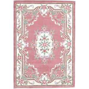 Lily Manor Handmade Costilla Rug In Pink Pink Rectangular 120 x 180cm