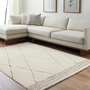 Natur Pur Hurley Area Rug Brown;Ivory Rectangle 140 x 200 cm
