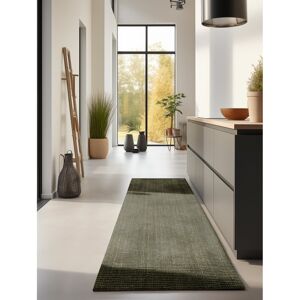 Hanse Home Jaipur Jute Rug Green Runner 80 x 200cm