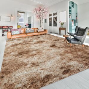 Fairmont Park Shaggy Area Rug TYE DYE BEIGE Rectangle 160 x 230 cm