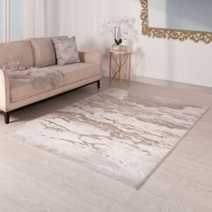 Etta Avenue Aurora AU17 Linea Metallic Beige Area Rug Beige Rectangle 120 x 170cm Etta Avenue Aurora AU17 Linea Metallic Beige Area Rug Beige Rectangle 120 x 170cm