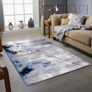 Wade Logan Vanig Dhurrie Navy/Grey Rug Navy Rectangle 120 x 170cm Wade Logan Vanig Dhurrie Navy/Grey Rug Navy Rectangle 120 x 170cm