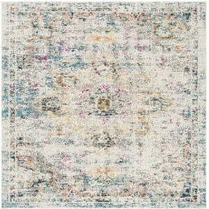 Mistana Bazzinotti Beige Rug Gray Square 244cm Mistana Bazzinotti Beige Rug Gray Square 244cm
