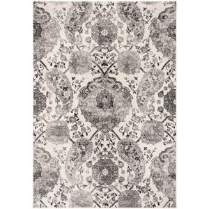 Latitude Vive Wisner Power Loom Cream/Silver Rug Cream/Silver Rectangle 91 x 152 cm Latitude Vive Wisner Power Loom Cream/Silver Rug Cream/Silver Rectangle 91 x 152 cm