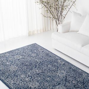 Bloomsbury Market Southbridge Romy Hand Tufted Navy Blue Rug Rectangle 152 x 244 cm Bloomsbury Market Southbridge Romy Hand Tufted Navy Blue Rug Rectangle 152 x 244 cm