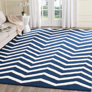 Ebern Designs Betton Handmade Tufted Wool Blue/Ivory Rug Blue/Ivory Rectangle 122 x 183 cm Ebern Designs Betton Handmade Tufted Wool Blue/Ivory Rug Blue/Ivory Rectangle 122 x 183 cm