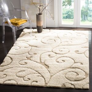 Ebern Designs Benedetti Hooked Cream/Beige Rug Cream / Beige Rectangle 183 x 274 cm Ebern Designs Benedetti Hooked Cream/Beige Rug Cream / Beige Rectangle 183 x 274 cm