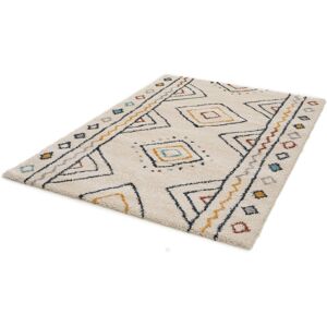 Gracie Oaks Soft indoor rug with volumized texture Blue;Orange;Cream Rectangle 200 x 290cm Gracie Oaks Soft indoor rug with volumized texture Blue;Orange;Cream Rectangle 200 x 290cm