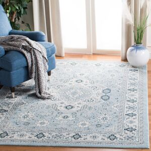 Bloomsbury Market Troutville Hooked Blue/Cream/Beige Rug Blue;Cream Rectangle 122 x 183 cm Bloomsbury Market Troutville Hooked Blue/Cream/Beige Rug Blue;Cream Rectangle 122 x 183 cm