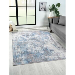Borough Wharf Washable Savana blue/grey Rug Blue Rectangle 160 x 230cm Borough Wharf Washable Savana blue/grey Rug Blue Rectangle 160 x 230cm