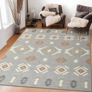 Metro Oriental Machine Tufted Shag Area Rug MILO BLACK & GREY Rectangle 200 x 290cm Metro Oriental Machine Tufted Shag Area Rug MILO BLACK & GREY Rectangle 200 x 290cm