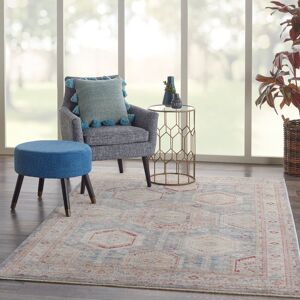 Latitude Vive Carmelindo Aztec Red;Blue;Brown Area Rug Light Blue Multi Rectangle 160 x 234cm Latitude Vive Carmelindo Aztec Red;Blue;Brown Area Rug Light Blue Multi Rectangle 160 x 234cm