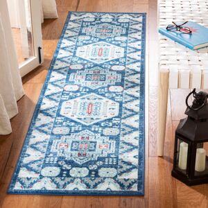 Bloomsbury Market Brockton Micah Blue Rug Blue Runner 61 x 244 cm Bloomsbury Market Brockton Micah Blue Rug Blue Runner 61 x 244 cm