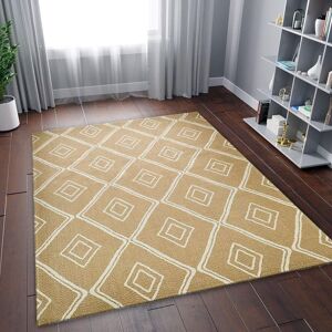 World Menagerie Cueto Flatweave Cotton Beigie Rug Beige Rectangle 153 x 230cm World Menagerie Cueto Flatweave Cotton Beigie Rug Beige Rectangle 153 x 230cm