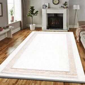 Fairmont Park Yorkana Shaggy White Rug White Rectangle 160 x 230cm Fairmont Park Yorkana Shaggy White Rug White Rectangle 160 x 230cm