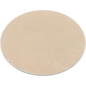 17 Stories Pacificia Solid Colour Machine Woven Area Rug Beige Round, 200cm in diameter 17 Stories Pacificia Solid Colour Machine Woven Area Rug Beige Round, 200cm in diameter