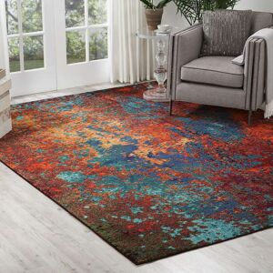 Borough Wharf Abstract Rug, Thick Stain Resistant Graphics Rug, Modern Rug For Bedroom, Living Room, & Dining Room Clear Round 160 cm Borough Wharf Abstract Rug, Thick Stain Resistant Graphics Rug, Modern Rug For Bedroom, Living Room, & Dining Room Clear Round 160 cm