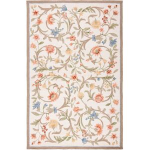 Marlow Home Co. Chelsea Floral Area Rug In Ivory Ivory Rectangle 114 x 175 cm Marlow Home Co. Chelsea Floral Area Rug In Ivory Ivory Rectangle 114 x 175 cm
