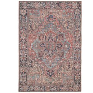 Kukoon Machine Washable Red Traditional Tribal Patterned Distressed Living Room Area Rug Red Rectangle 120 x 170cm Kukoon Machine Washable Red Traditional Tribal Patterned Distressed Living Room Area Rug Red Rectangle 120 x 170cm