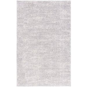 Borough Wharf Cushenilt Shag Flokati Area Rug In Ivory & Beige Grey / Ivory Rectangle 91 x 152cm Borough Wharf Cushenilt Shag Flokati Area Rug In Ivory & Beige Grey / Ivory Rectangle 91 x 152cm