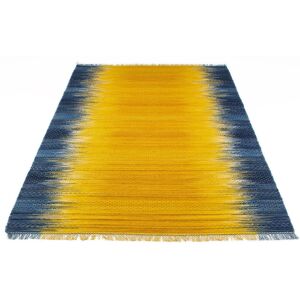 Latitude Vive Chiu Kilim Wool Yellow Rug Yellow;Yellow Rectangle 200 x 290cm Latitude Vive Chiu Kilim Wool Yellow Rug Yellow;Yellow Rectangle 200 x 290cm