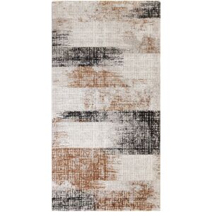 Rio Abrienne Soft Lines Orange/Grey/Black Rug Orange Rectangle 80 x 150cm Rio Abrienne Soft Lines Orange/Grey/Black Rug Orange Rectangle 80 x 150cm