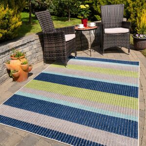17 Stories Lamareon Power Loom Blue Indoor/Outdoor Rug Blue Rectangle 200 x 290cm 17 Stories Lamareon Power Loom Blue Indoor/Outdoor Rug Blue Rectangle 200 x 290cm