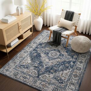 Blue Elephant Doyon Grey/Blue Rug Blue;Black;Grey;Cream Rectangle 140 x 200 cm Blue Elephant Doyon Grey/Blue Rug Blue;Black;Grey;Cream Rectangle 140 x 200 cm