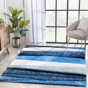 Well Woven San Francisco 3D Textured Blue/Green Rug Blue/Green Rectangle 120 x 160cm Well Woven San Francisco 3D Textured Blue/Green Rug Blue/Green Rectangle 120 x 160cm