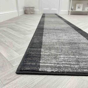 Borough Wharf Morning Mist Dark Grey Hallway Runner Rug – Soft, Comfortable & Durable Carpet for Hall, Kitchen & Corridor Dark Grey Runner 70 x 180 cm Borough Wharf Morning Mist Dark Grey Hallway Runner Rug – Soft, Comfortable & Durable Carpet for Hall, Kitchen & Corridor Dark Grey Runner 70 x 180 cm